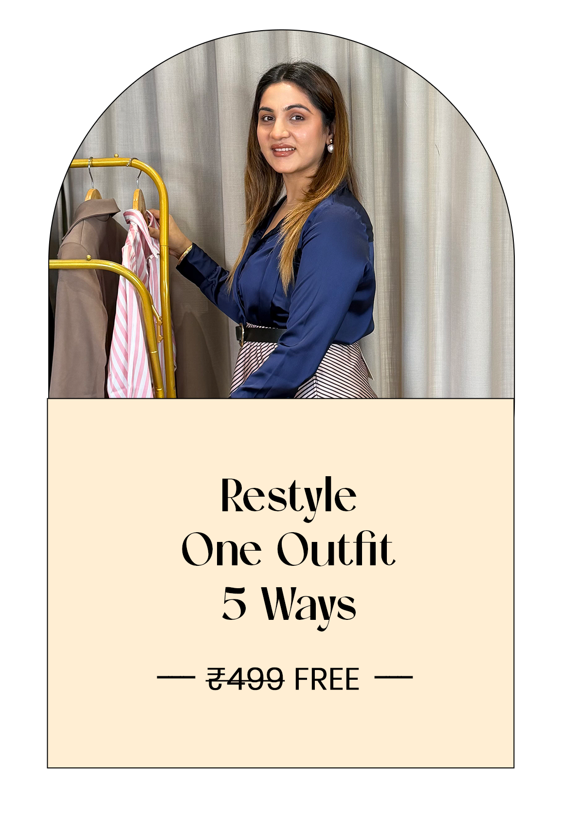 Restyle One Outfit 5 Ways